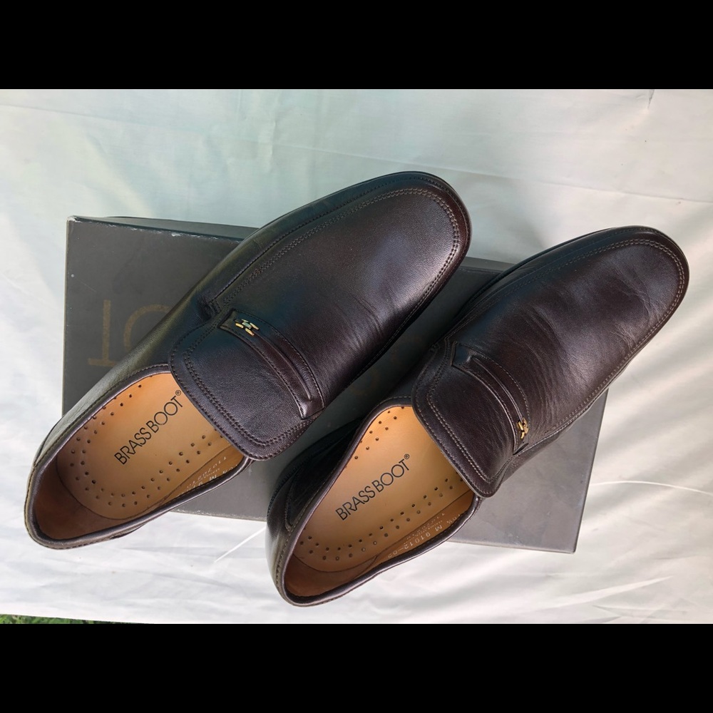Brown Loafers 10.5 pre-loved BrassBoot Dorian